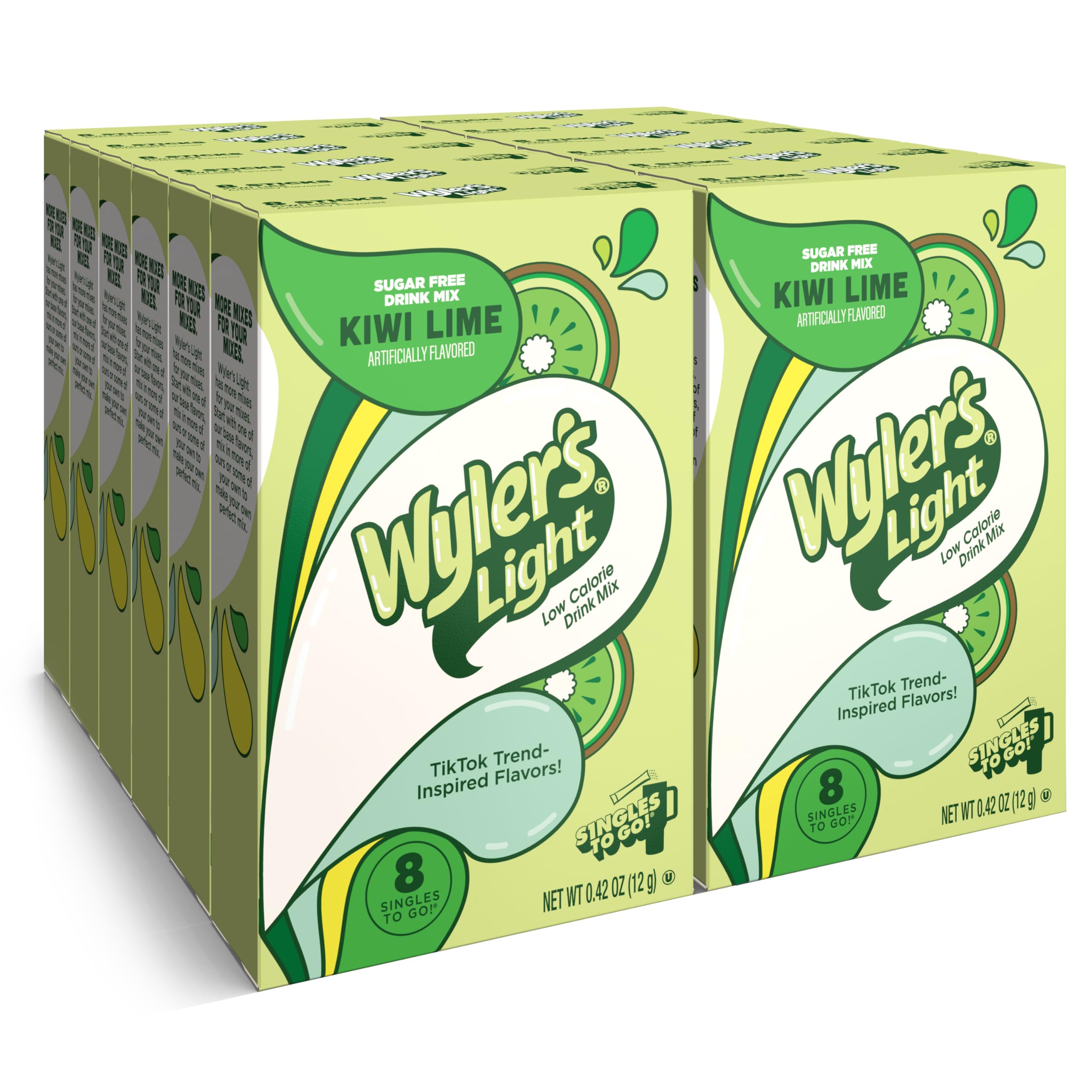 Amazon.com : Wyler's Light Singles To Go Powder Packets, Water